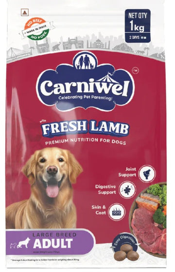 Carniwel Fresh Lamb Large Breed Adult Dog Dry Food
